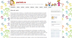 Desktop Screenshot of parinti.ro