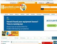 Tablet Screenshot of parinti.com